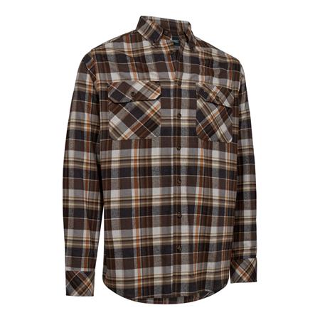 Chemise Manches Longues Homme Deerhunter Robert - Brown Check