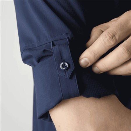 CHEMISE MANCHES LONGUES HOMME GEOFF ANDERSON EZMAR LIGHT L/S - BLEU