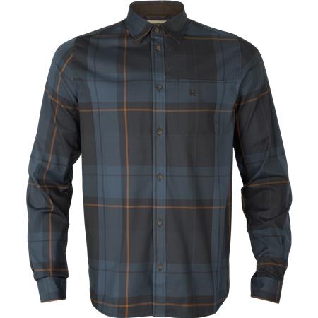 Chemise Manches Longues Homme Harkila Akse L/S - Blackberry Check
