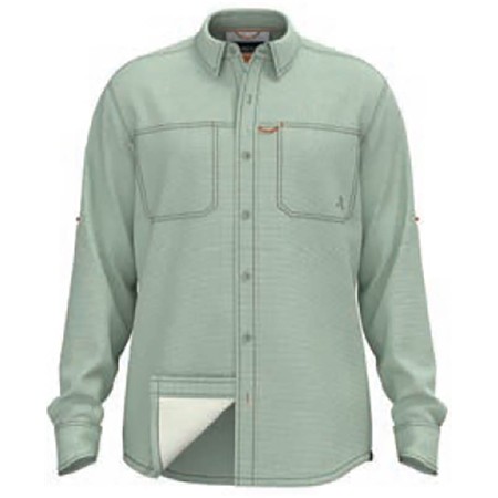 Chemise Manches Longues Homme Orvis Open Air Caster Shirt - Vert