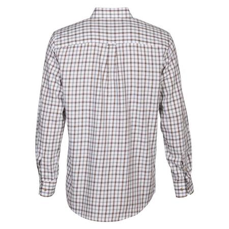 CHEMISE MANCHES LONGUES HOMME PERCUSSION SORGUE - MARRON