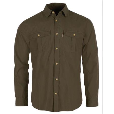 Chemise Manches Longues Homme Pinewood Safari L/S - Moss Green