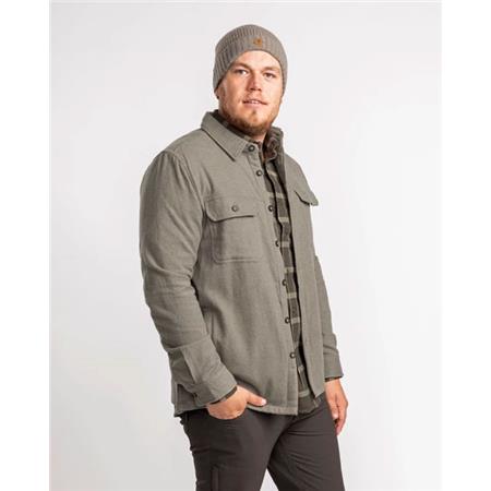 CHEMISE MANCHES LONGUES HOMME PINEWOOD VÄRNAMO OVERSHIRT - SABLE