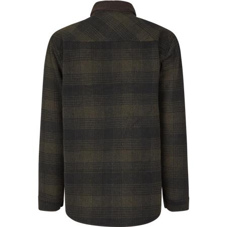 CHEMISE MANCHES LONGUES HOMME SEELAND CANADA YUKON - PINE GREEN CHECK