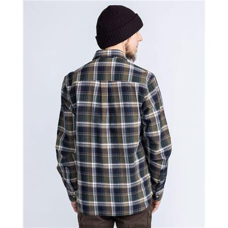 CHEMISES MANCHES LONGUES HOMME PINEWOOD HÄRJEDALEN - VERT/NAVY