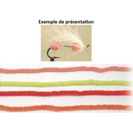 Chenille Tof Tynd Fluo - 2M