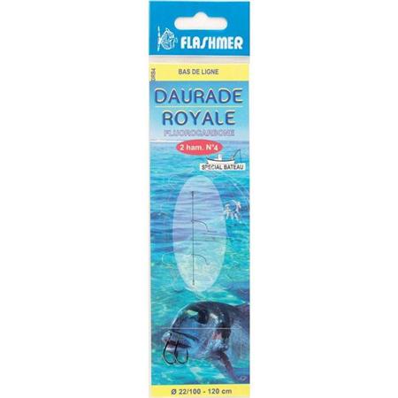 Chicote De Linha Flashmer Daurade Royale