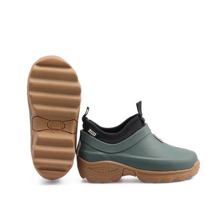 CHILD'S ANKLE BOOTS - GREEN ROUCHETTE CLEAN KIDS - VERT