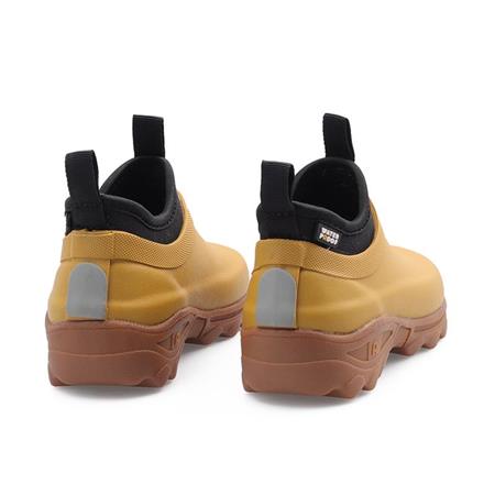 CHILD'S ANKLE BOOTS - MUSTARD ROUCHETTE CLEAN KIDS - MOUTARDE