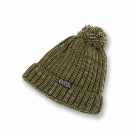 CHILD'S BEANIE NASH CHILDREN’S BOBBLE HAT - KAKI