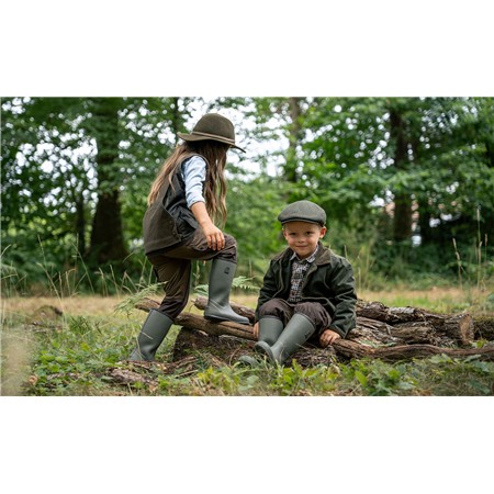 CHILD'S BOOTS - KHAKI ROUCHETTE ACTEON - KAKI