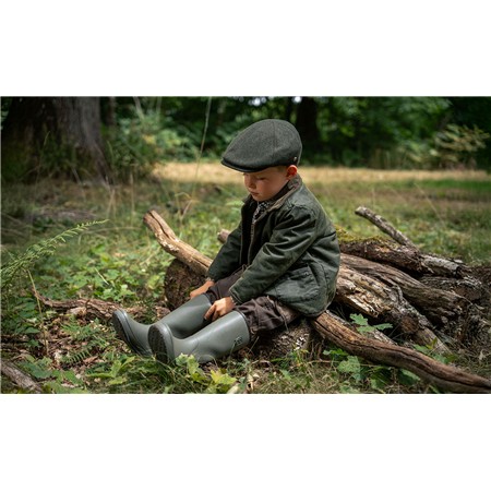 CHILD'S BOOTS - KHAKI ROUCHETTE ACTEON - KAKI