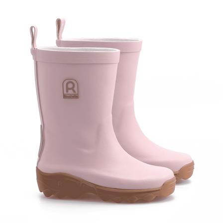 CHILD'S BOOTS - PINK POWDER ROUCHETTE CLEAN KIDS - ROSE POUDRE