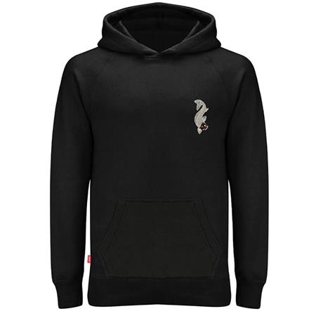 CHILD'S SWEATSHIRT - BLACK KUMU HOODY KIDS DUSK TIL DAWN - NOIR