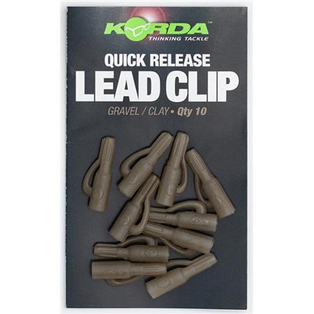 Clip Chumbada Korda Quick Release Lead Clips