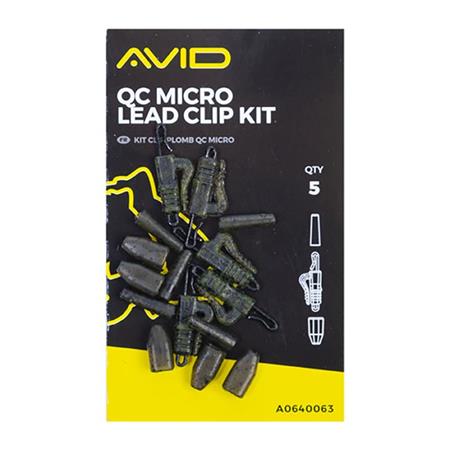 Clip Chumbado Avid Carp Qc Micro