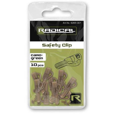 Clip Chumbado Radical Safety Clip - Pack De 10