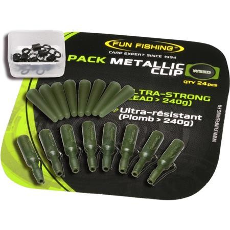 Clip Chumbo Fun Fishing Metallic