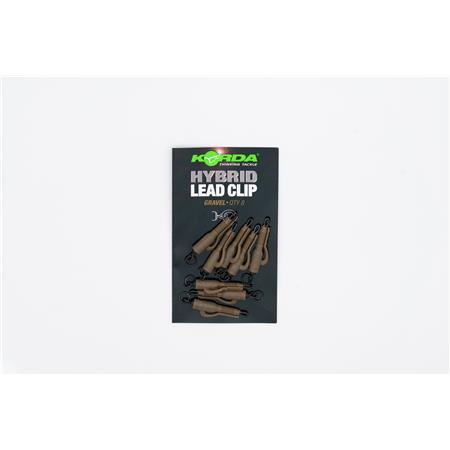 Clip Chumbos Carpa Korda Hybrid Lead Clips - Pack De 5
