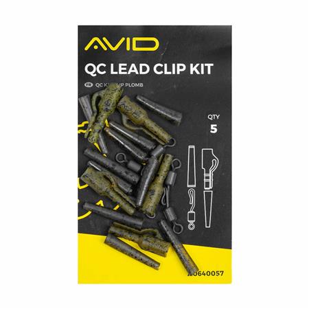 Clip Piombi Avid Carp Qc Lead Clip