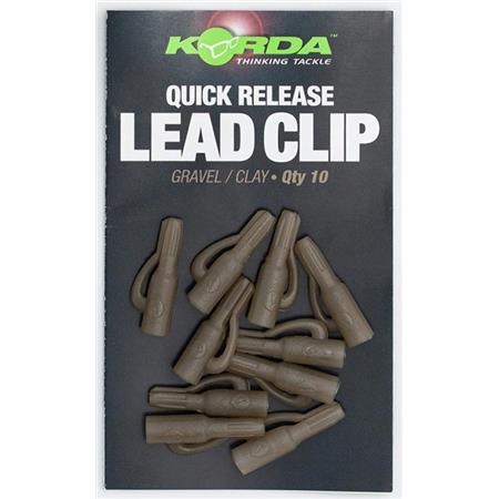 Clip Plomb Korda Quick Release Lead Clips