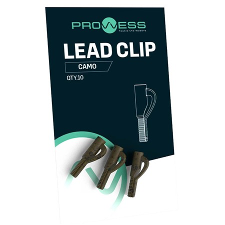 Clip Plomb Prowess Lead Clip Camo