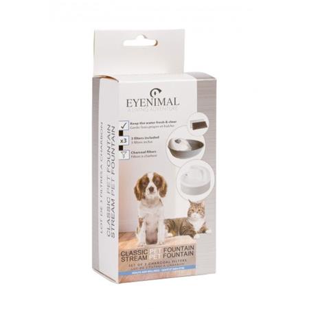 COAL FILTERS EYENIMAL POUR CLASSIC ET STREAM PET FOUNTAIN