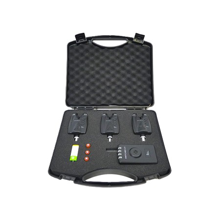 Coffret Centrale + Détecteurs Carpe Team Carpfishing Switcher Vt - 3+1