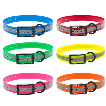 Coleira Cão Canihunt Xtreme Reflechissant Polyurethane Boucle Double - 65Cm