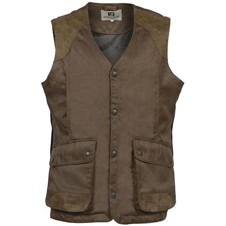 COLETE DE CAÇA PERCUSSION SOLOGNE - MARRON
