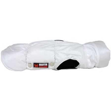 Colete De Penas Para Cão Martin Sellier Glossy Blanc