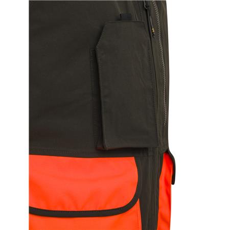 COLETE HOMEM - BROWN ROBALOK/LARANJA BERETTA THORN RESISTANT - BROWN BARK/ORANGE