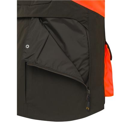COLETE HOMEM - BROWN ROBALOK/LARANJA BERETTA THORN RESISTANT - BROWN BARK/ORANGE