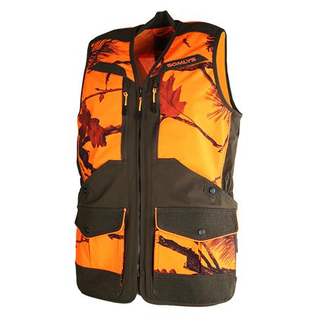 Colete Homem Somlys 218 - Camo Orange