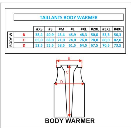 COLETE SEM MANGAS HOMEM GARBOLINO BODY WARMER 80’S SERIES - NOIR