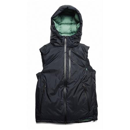 Colete Sem Mangas Homem Spro Nanga Aurora Down Vest - Noir/Vert
