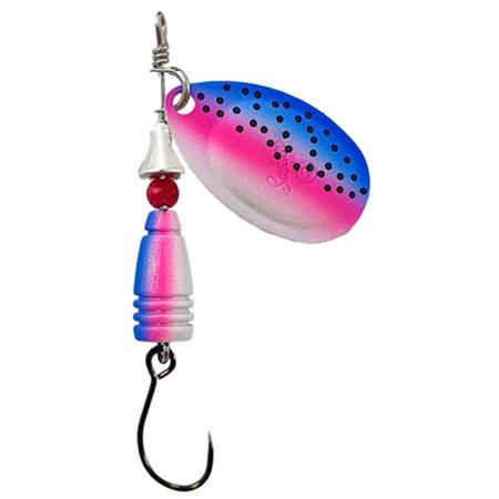 Colher Giratória Suissex Divine Nk Uv Mat Rainbow Trout