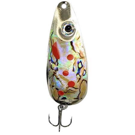 Colher Ondulante Pyrénées Leurres & Co Flit - Perolado Branco