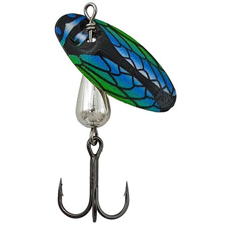 Colher Rotativa Suissex Cicada Bug Green/Blue