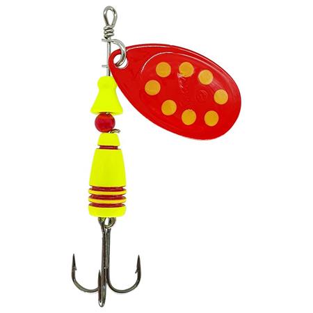 Colher Suissex Divine Rouge Points Jaunes