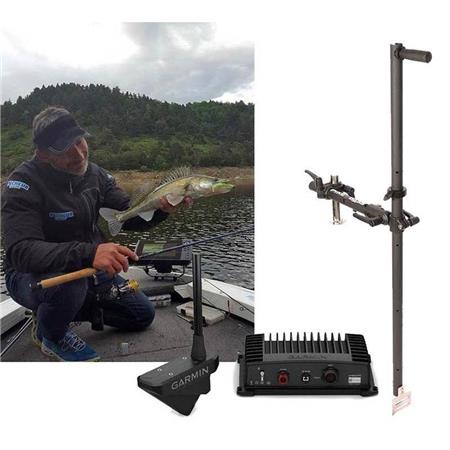 Collar Garmin Livescope Lvs32 Plus/Module Gls10 + Perche De Sonde Amovible 360° Pike’N Bass