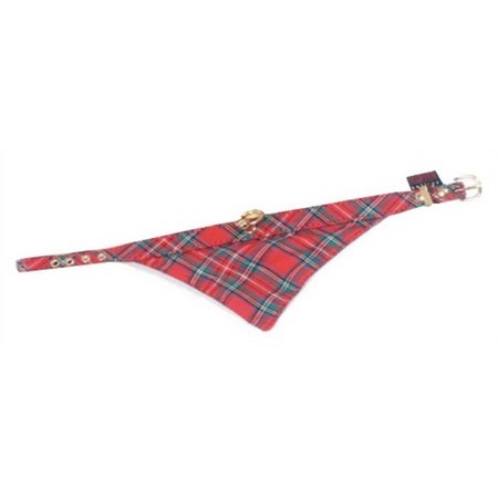 Collar Para Perro Con Pañuelo De Tela Martin Sellier Benton Ecossais