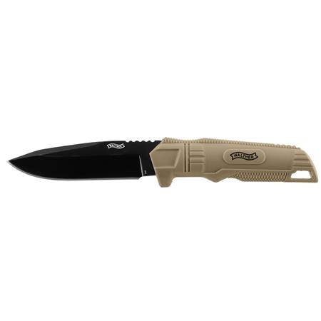 COLTELLO CACCIA WALTHER BUK BLACK FDE