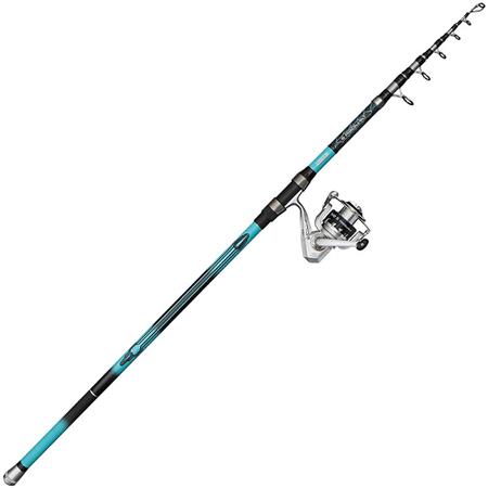 Combo Surfcasting Telescópica Mitchell Tanager 3 Sw Surfcasting Pro Combo