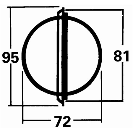 COMPASS SILVA 70P MONTAGE CLOISON