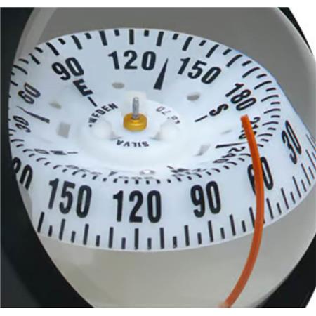 COMPASS SILVA 70UNE UNIVERSAL AVEC SUPPORT ET ÉCLAIRAGE 12V