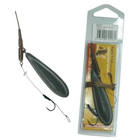 Complete Stealth Rig Technipêche Lead Core Trilob