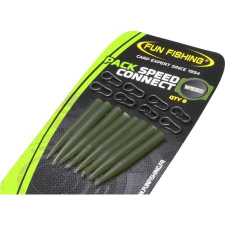 CONE STOPPER + EMERILLÓN FUN FISHING PACK SPEED-CONNECT & MINI SLEEVES