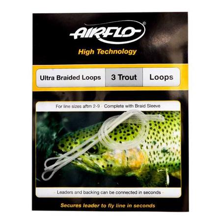 Conector De Seda Airflo Ultra Braid Loops Trout