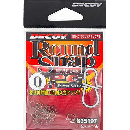 Conector Decoy Sn 17 Round Snap Pg